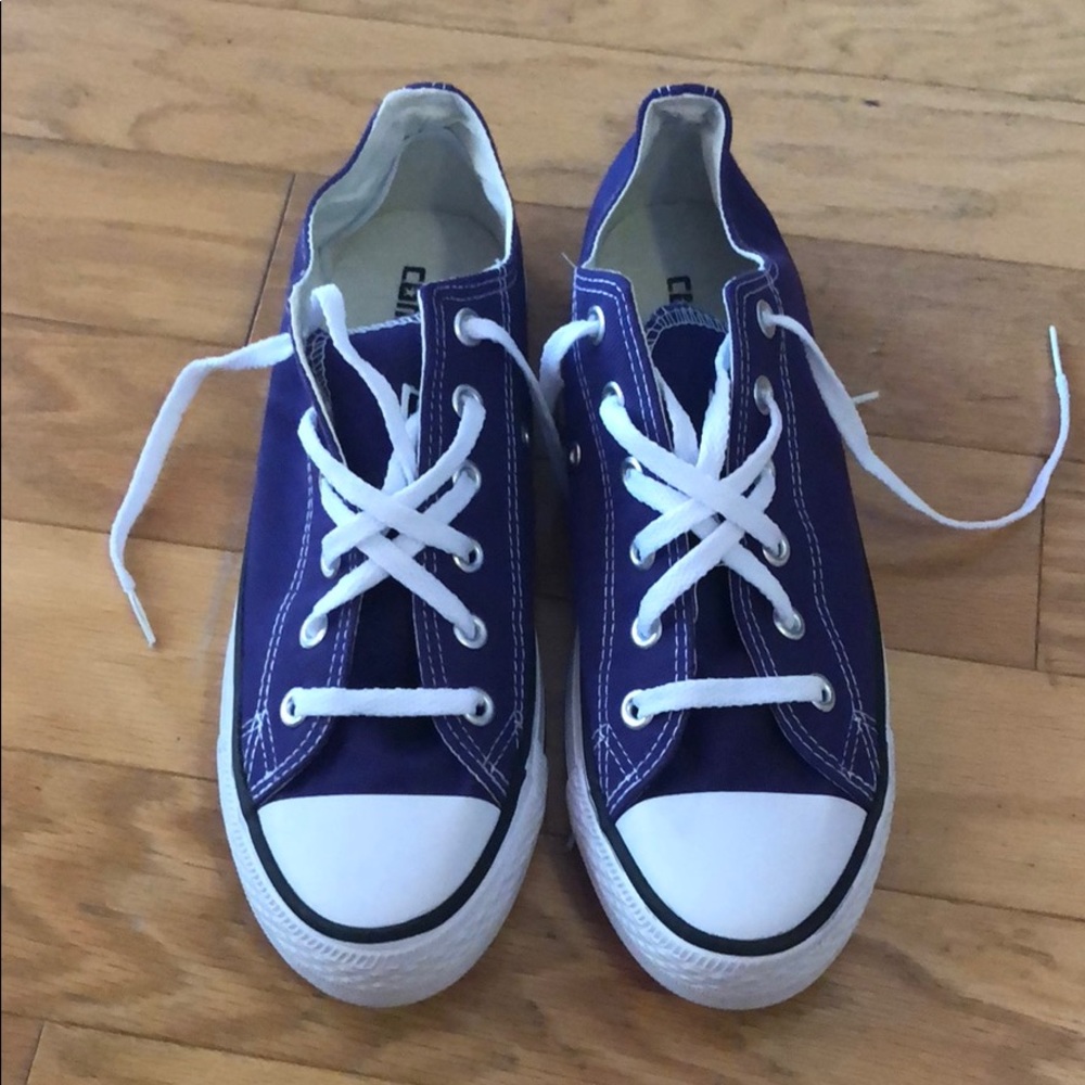 Purple Converse Sneakers